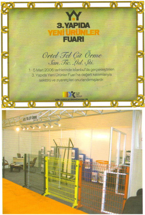 2006 Yapıda Yeni Ürünler Fuarı ORTEL katılımı