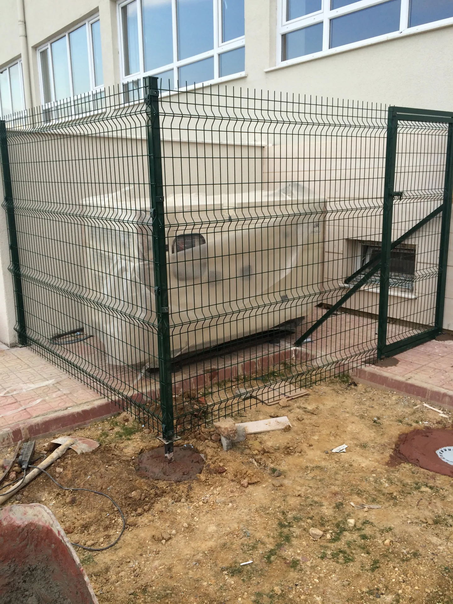 Baz İstasyonları Etrafı Panel Çit Uygulamaları saha uygulaması 17