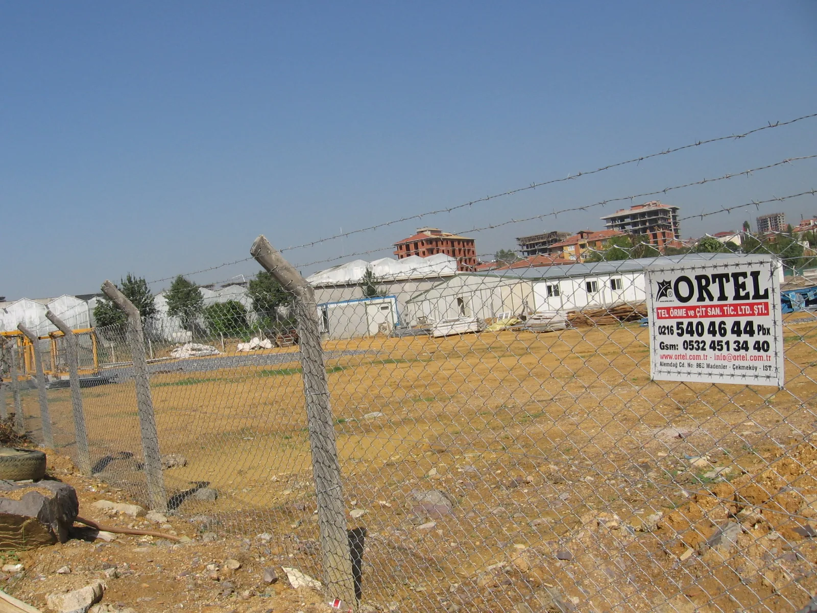 Beton Direkli Örgü Telli Çit Uygulamaları uygulama görseli 18