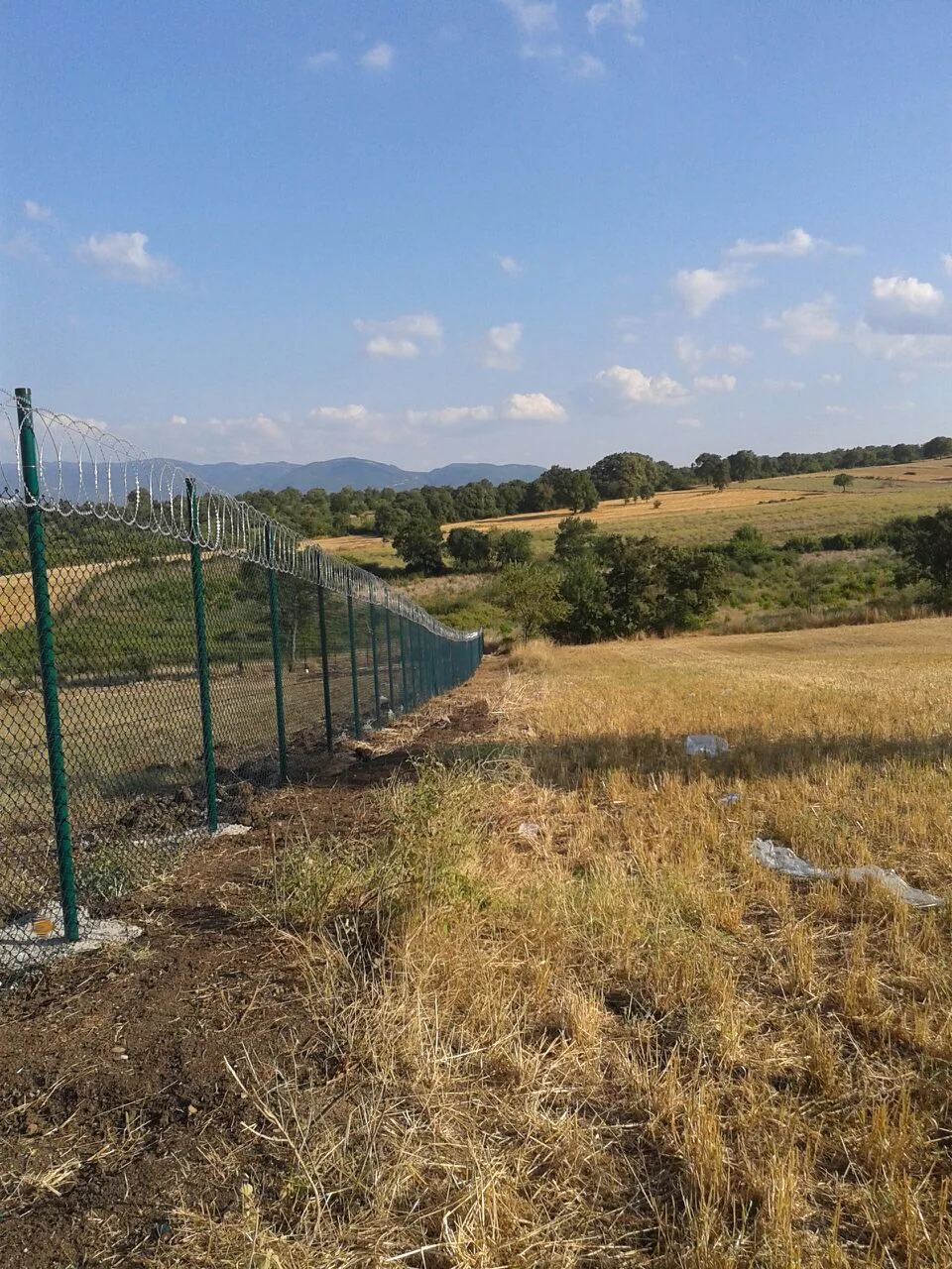 Boru Direkli Örgü Telli Çit Uygulamaları