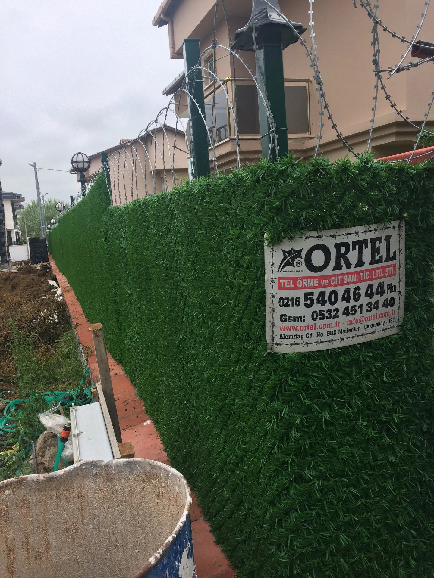 Çim Çit Uygulamaları saha uygulaması 2