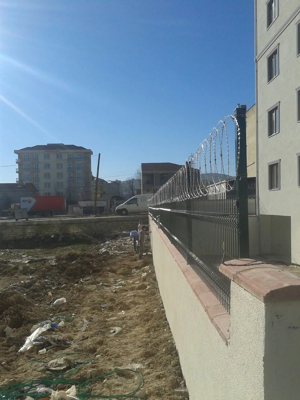 Panel Fence Applications field application