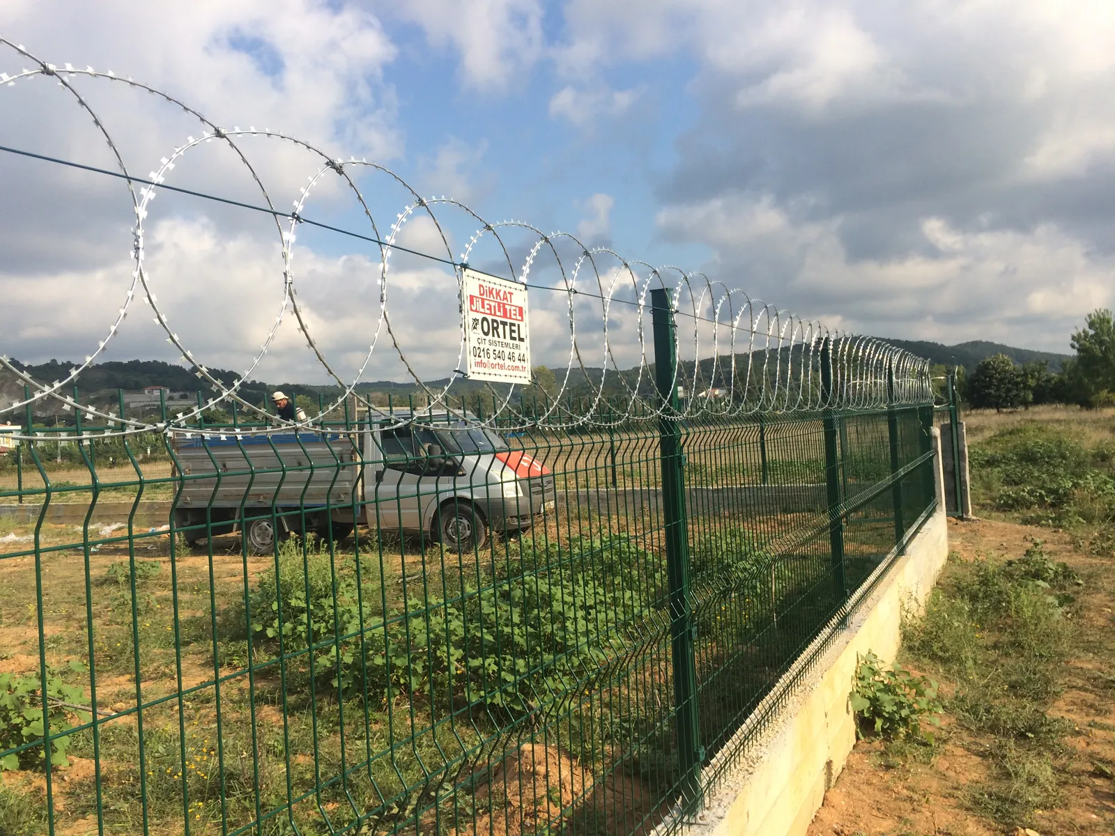 Panel Fence Applications field application