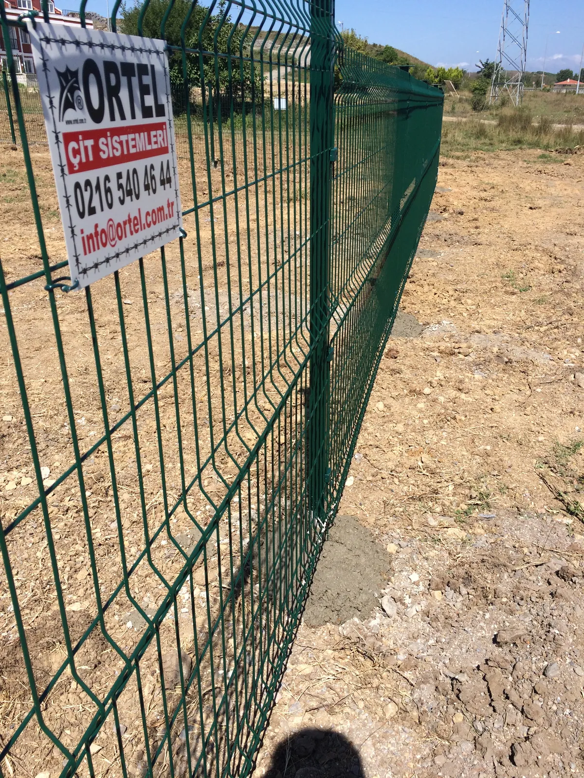 Panel Fence Applications field application