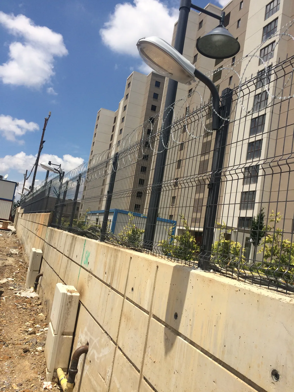 Panel Fence Applications field application