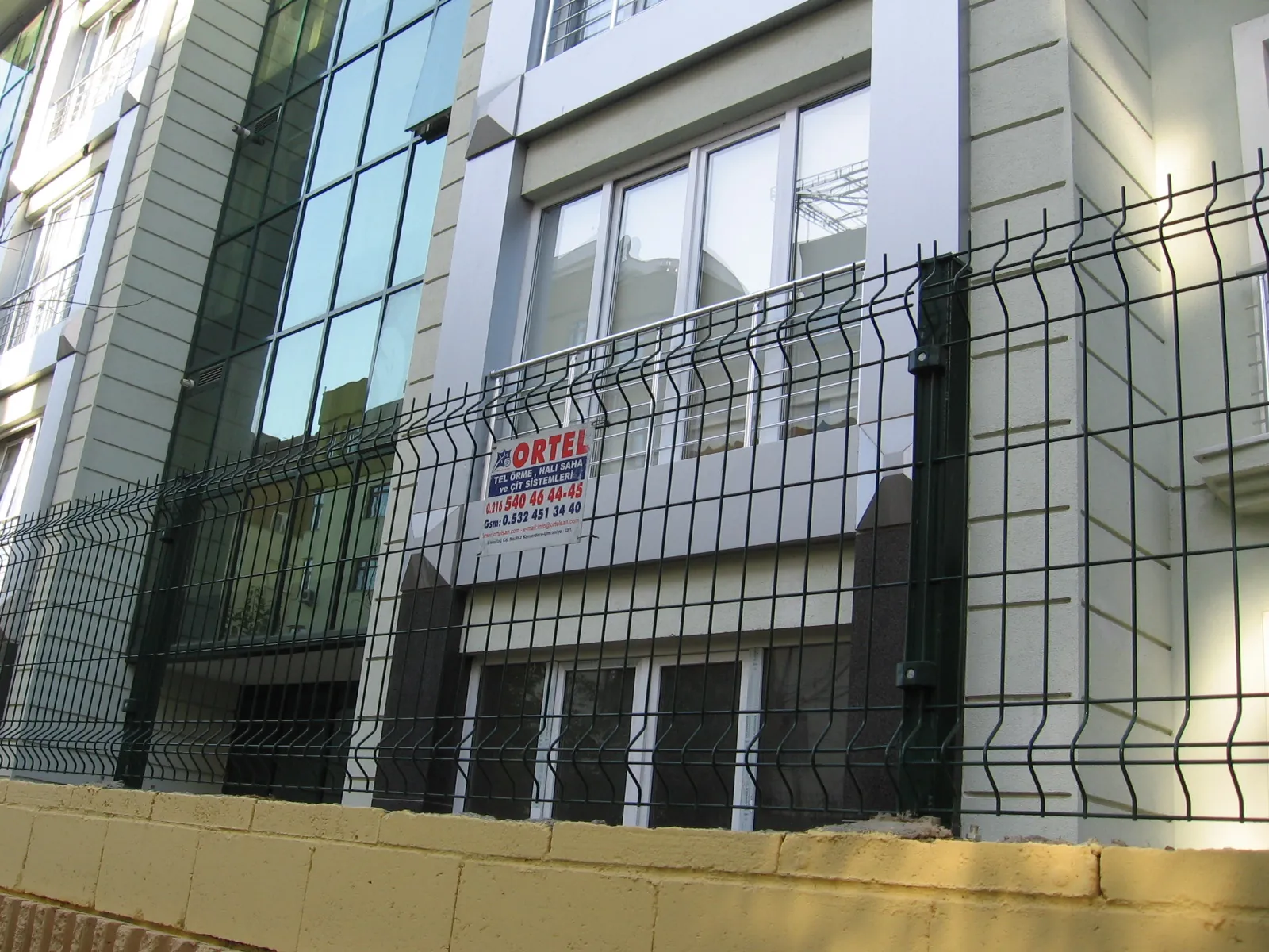 Panel Fence Applications field application