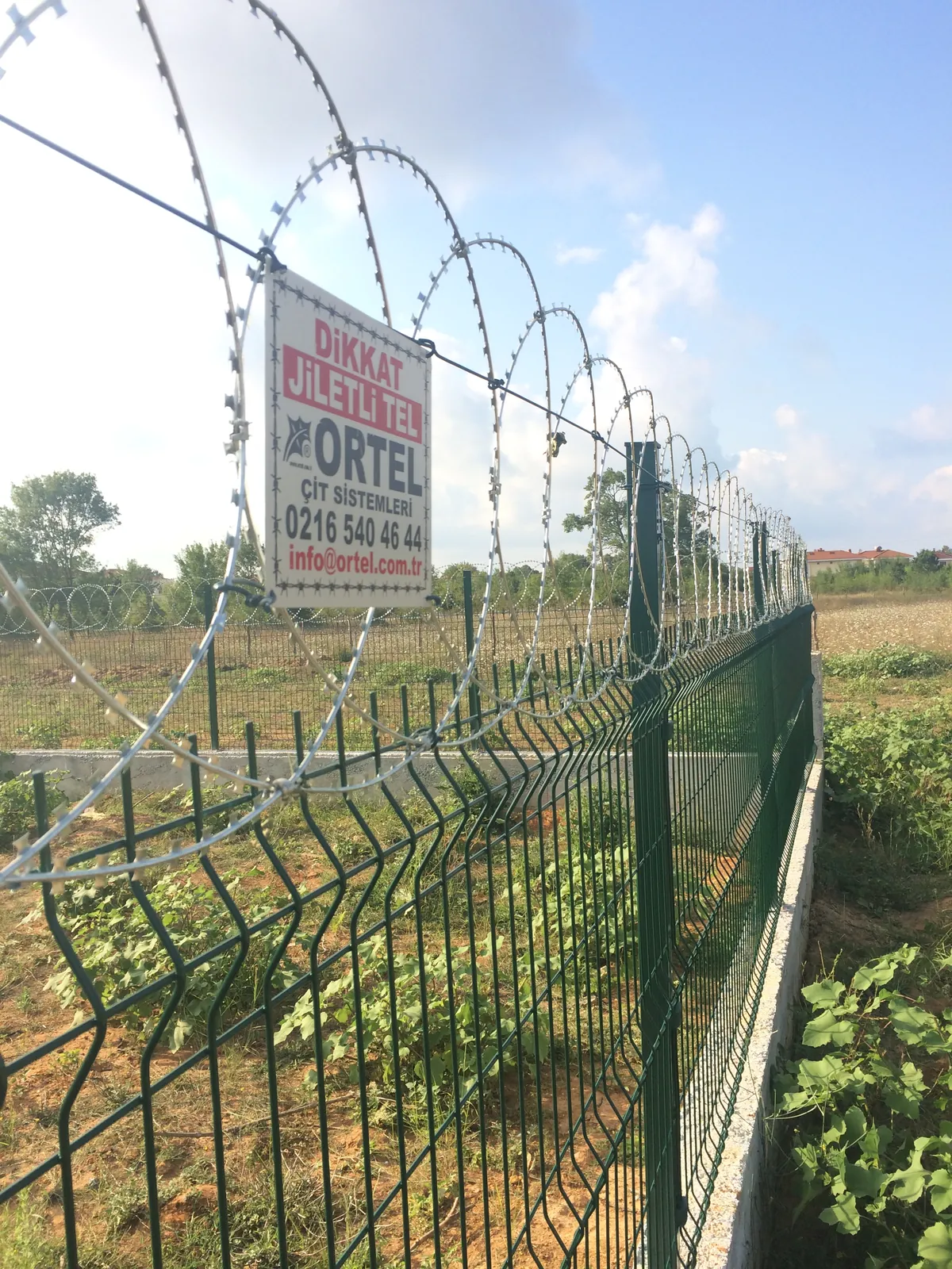 Panel Fence Applications field application