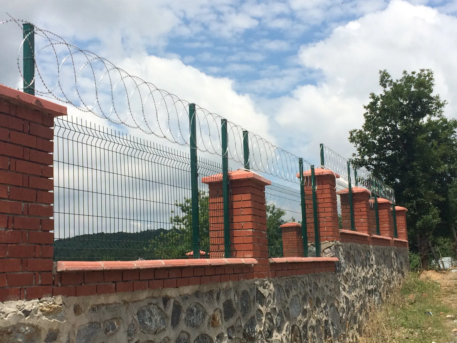 Panel Fence Applications field application