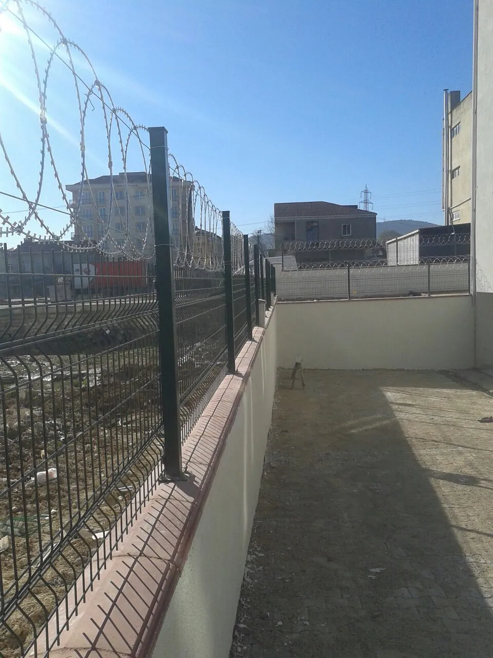 Panel Fence Applications field application