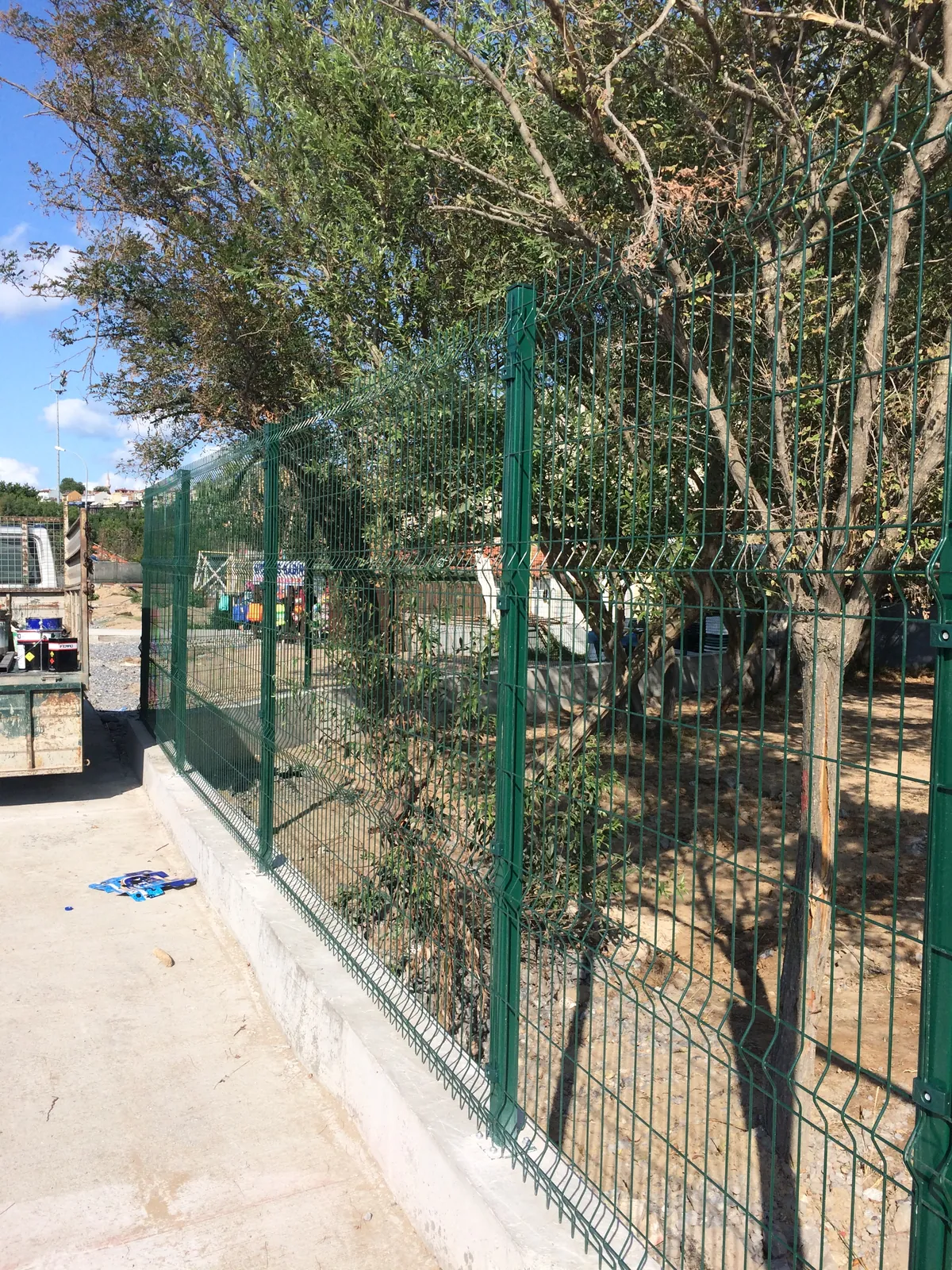 Panel Fence Applications field application