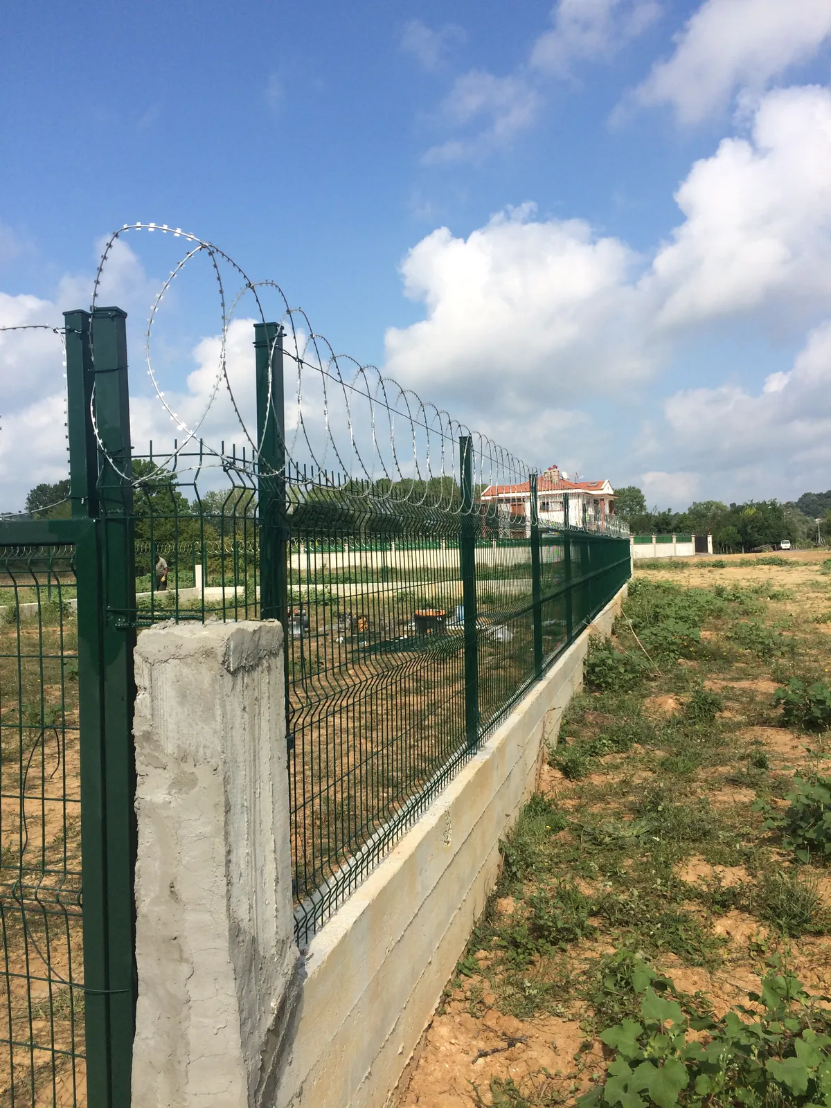 Panel Fence Applications field application