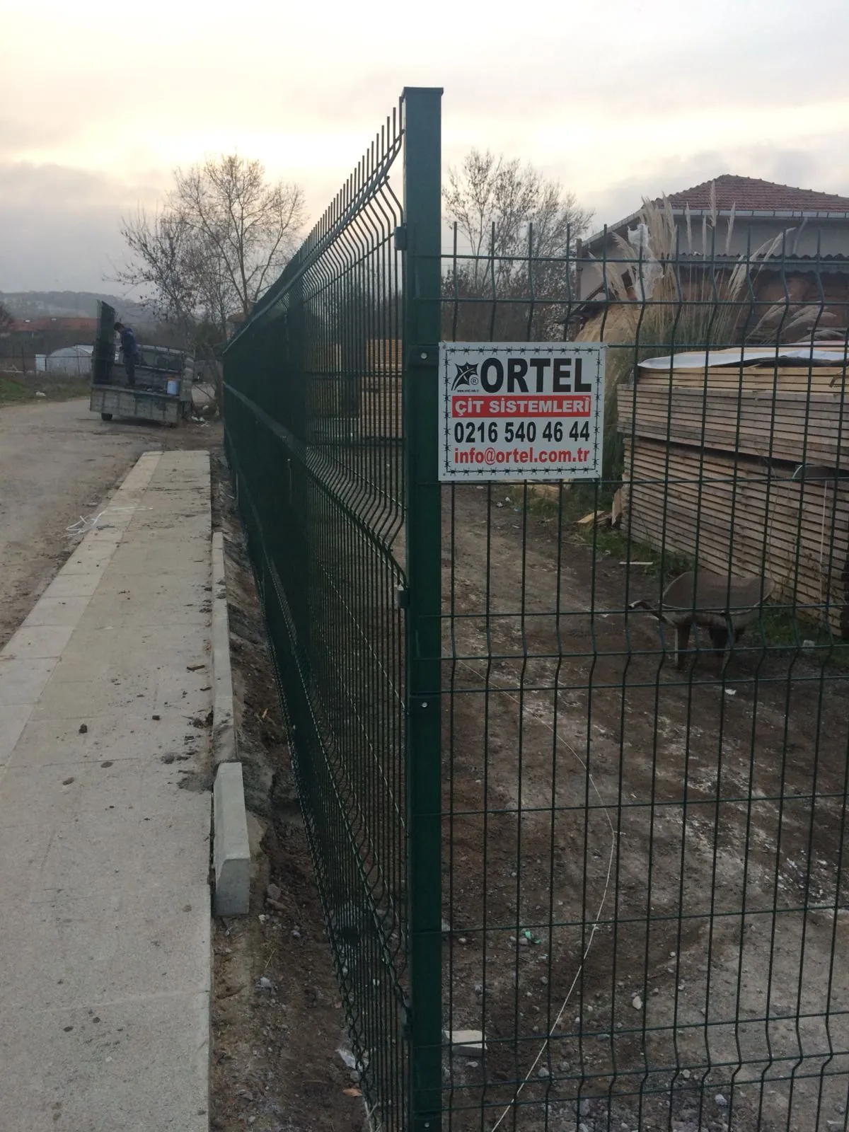 Panel Fence Applications field application