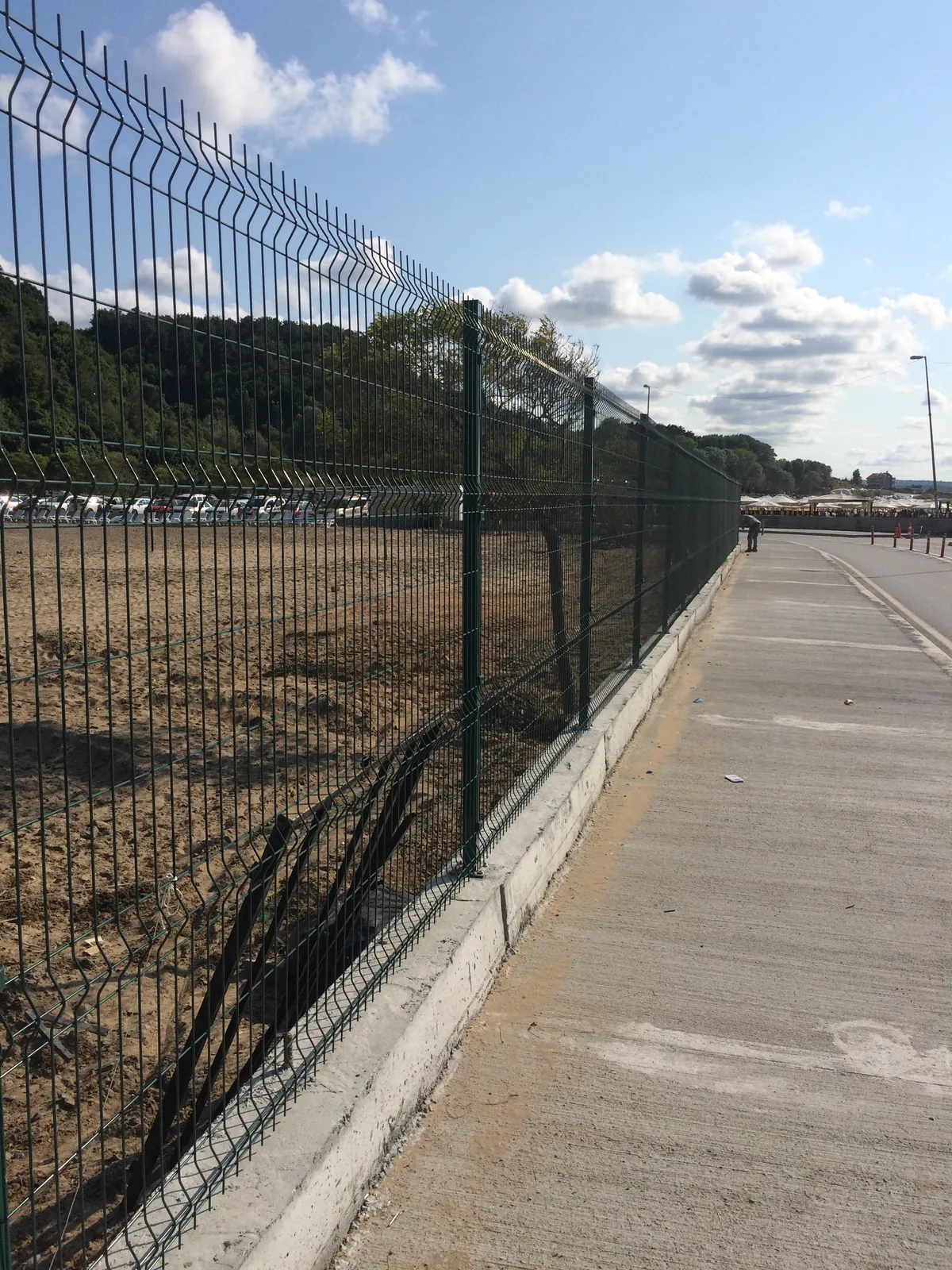 Panel Fence Applications field application
