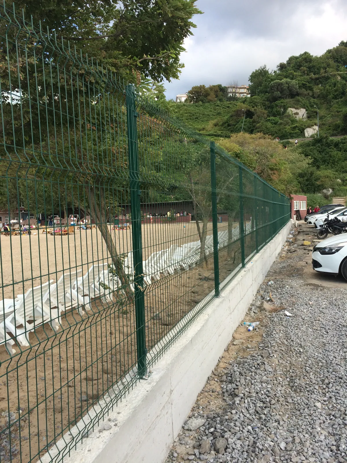 Panel Fence Applications field application