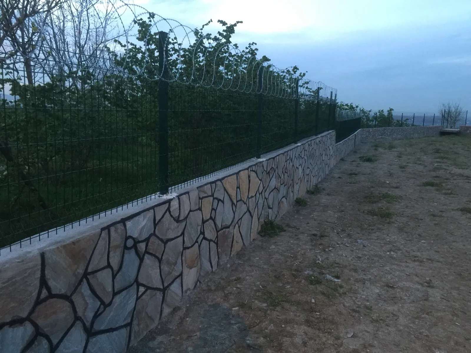 Panel Fence Applications field application