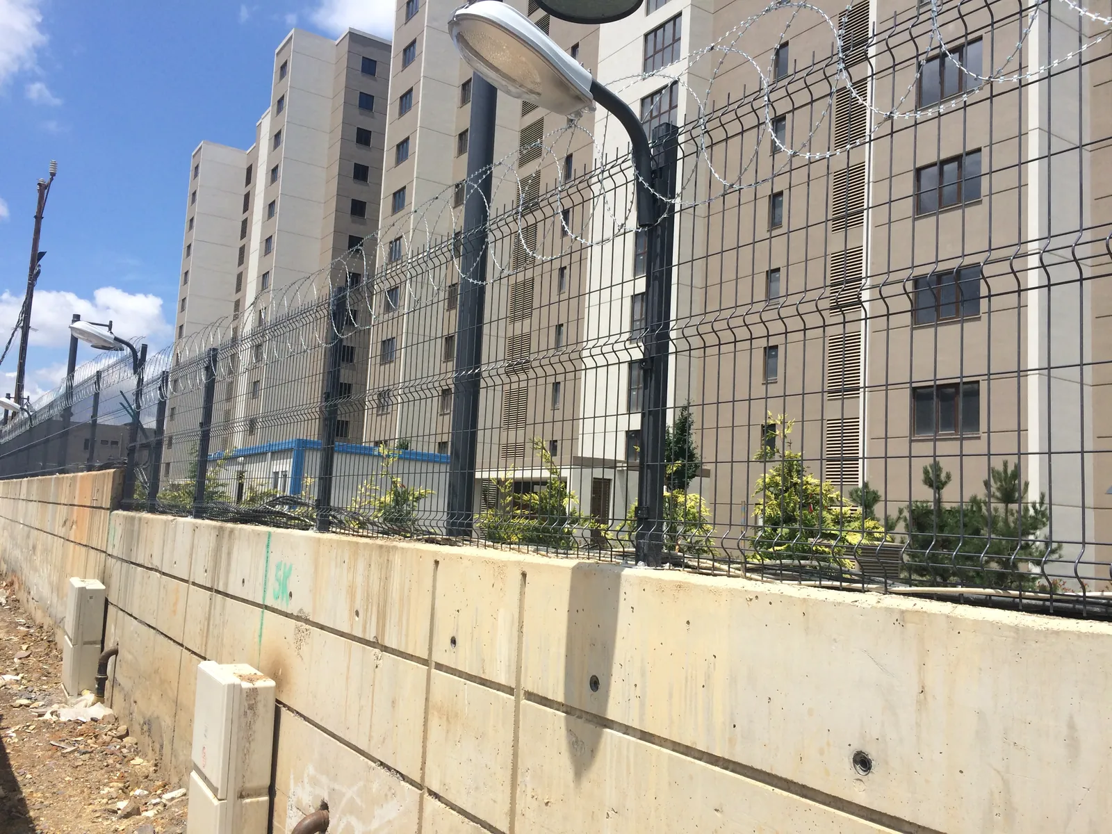 Panel Fence Applications field application
