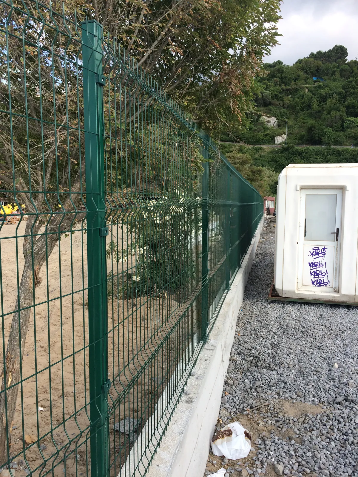 Panel Fence Applications field application