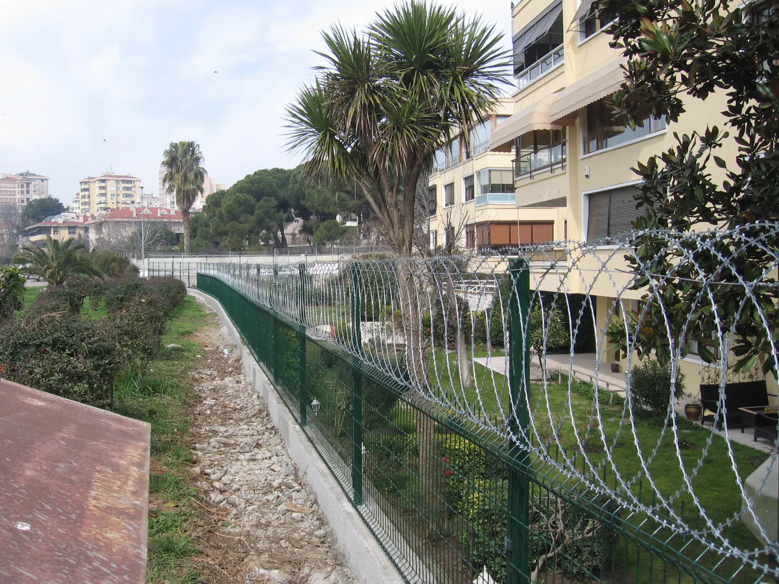 Panel Fence Applications field application