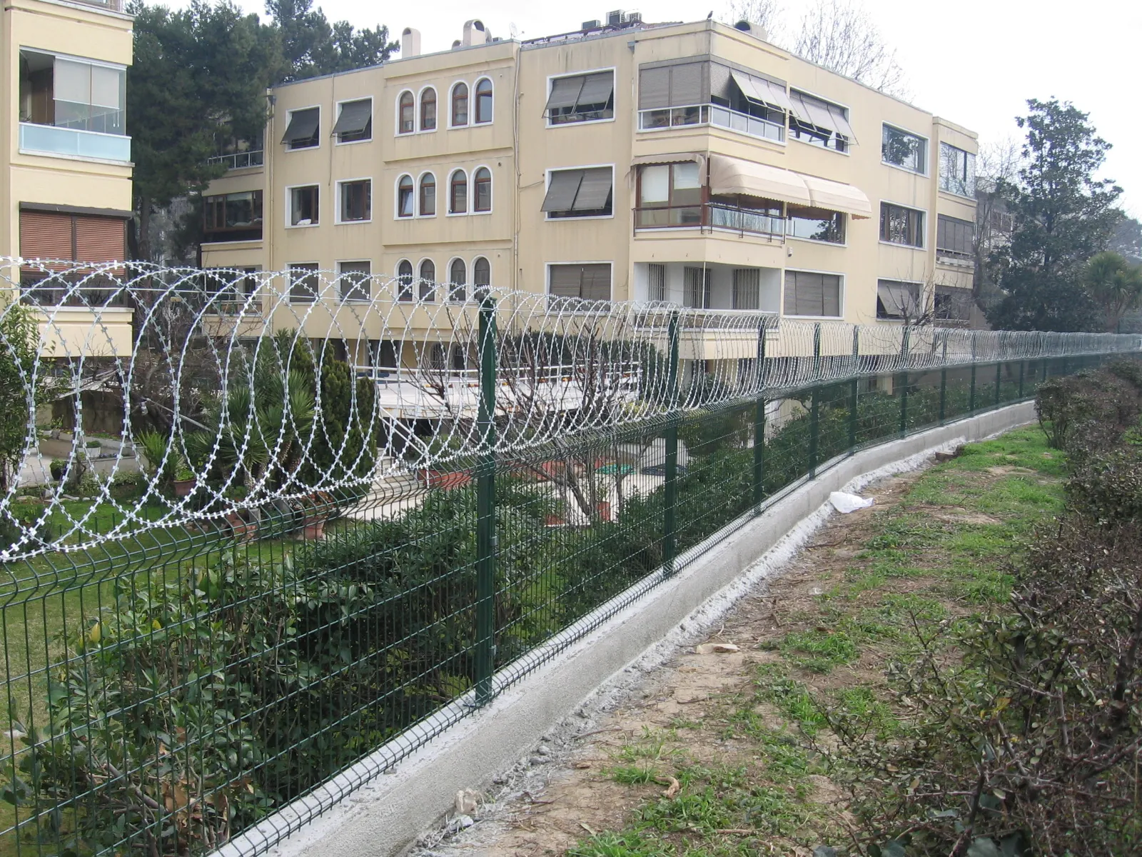 Panel Fence Applications field application