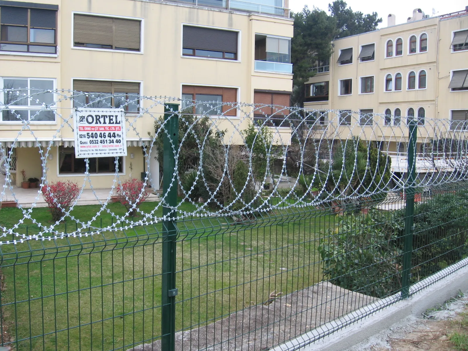 Panel Fence Applications field application