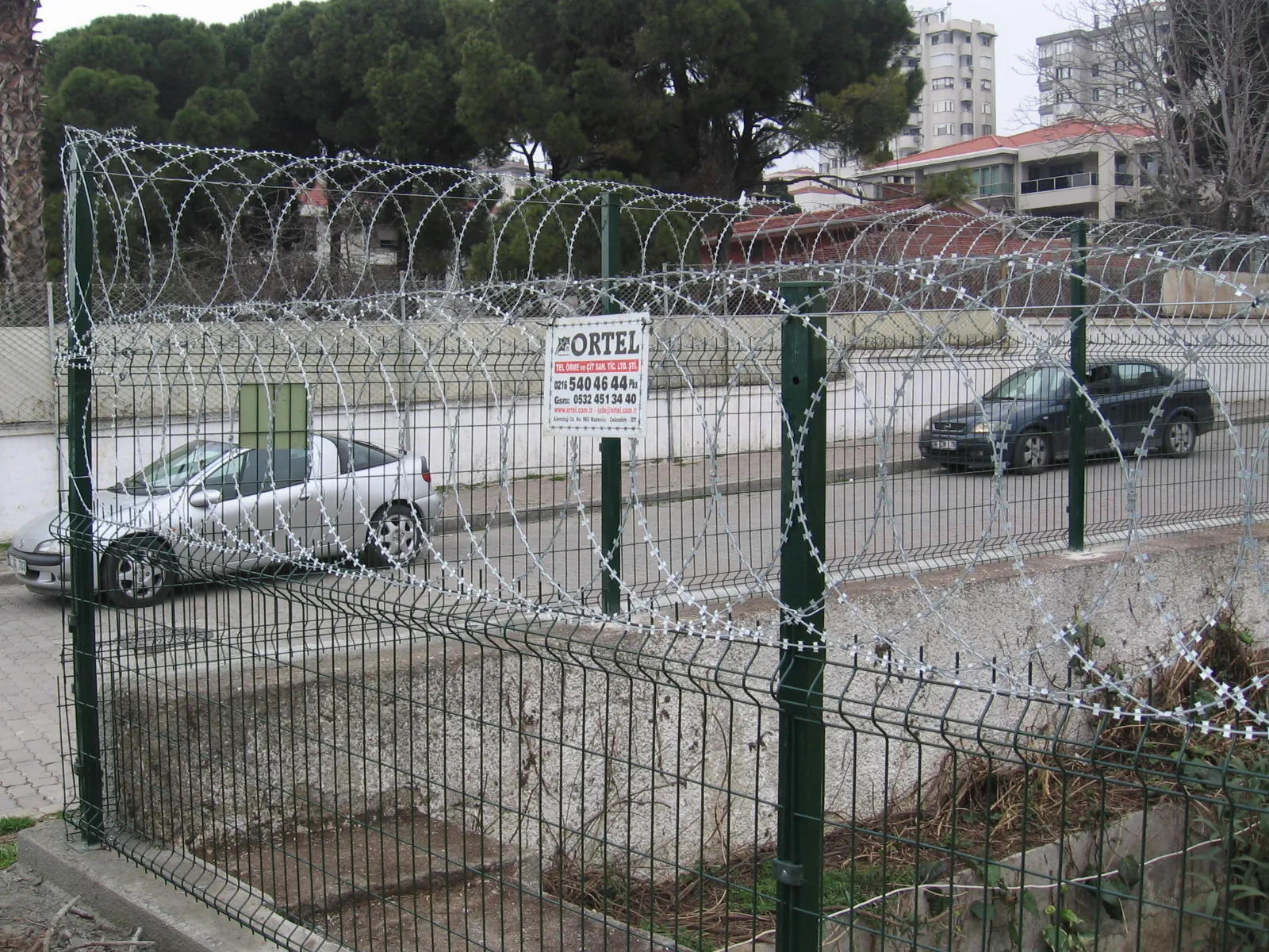 Panel Fence Applications field application