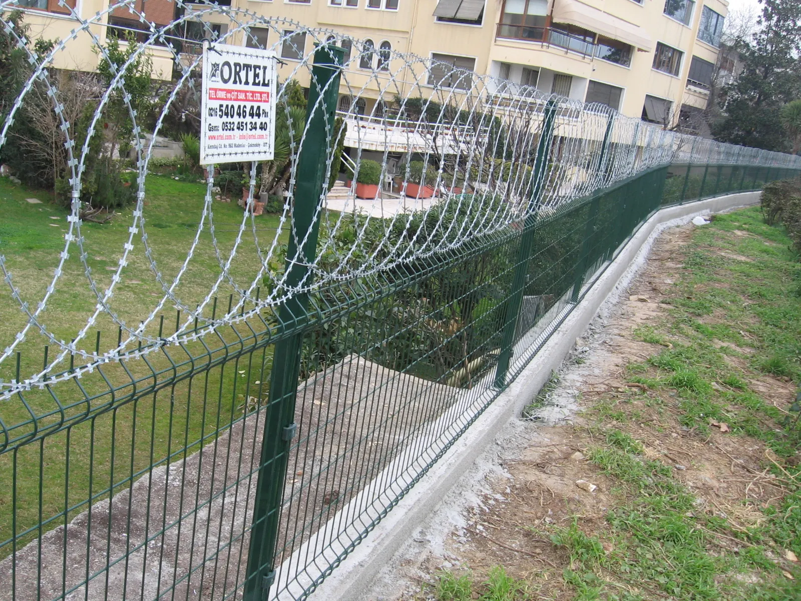 Panel Fence Applications field application