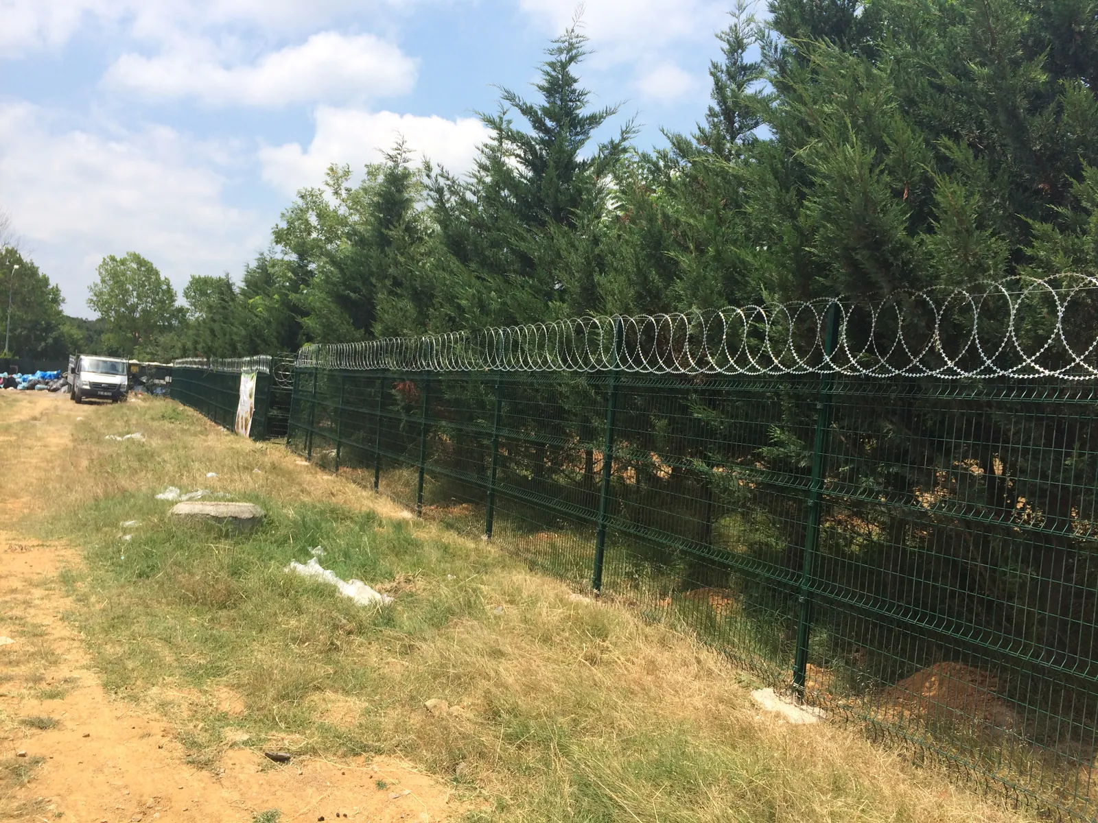 Panel Fence Applications field application