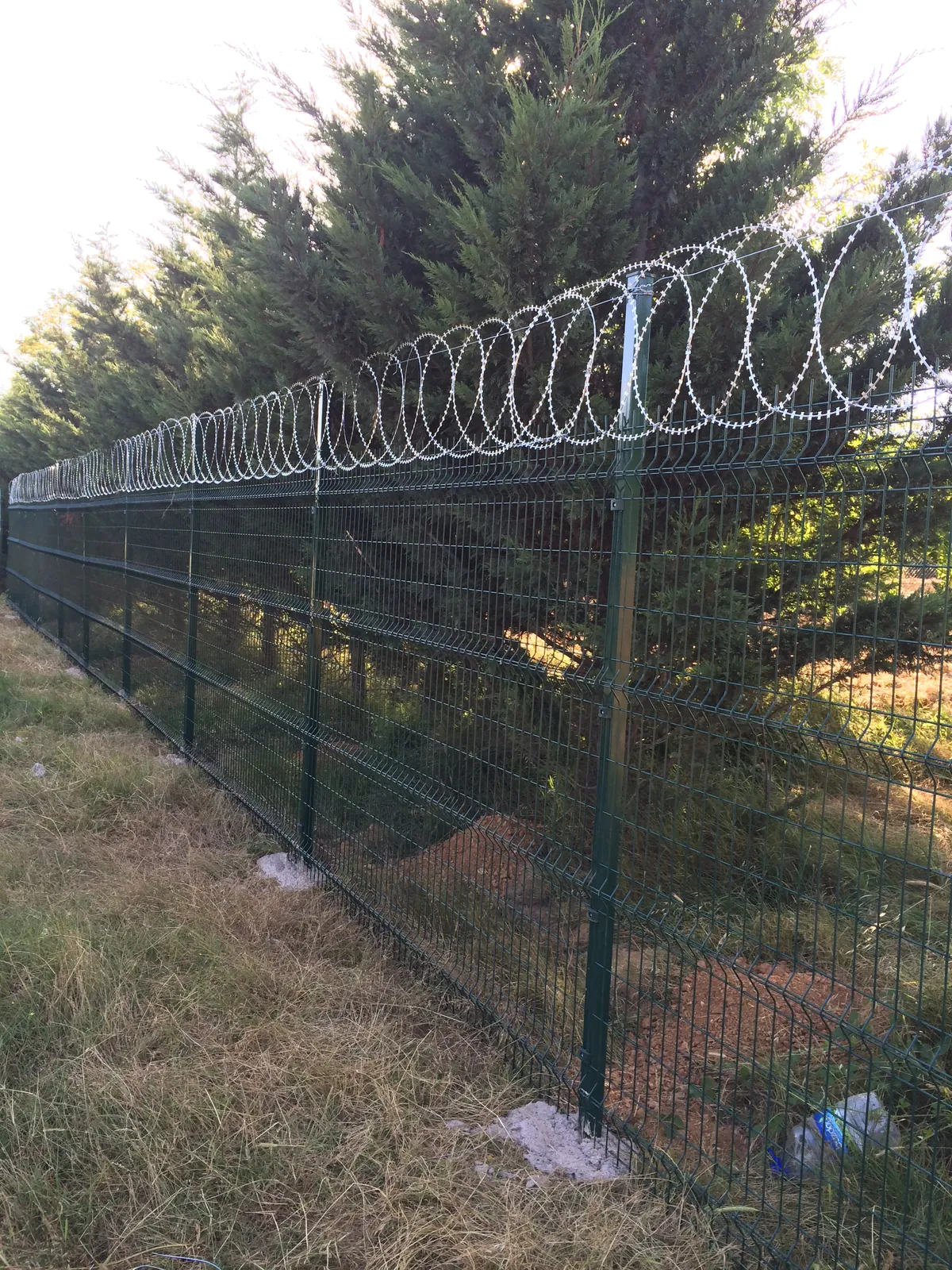 Panel Fence Applications field application