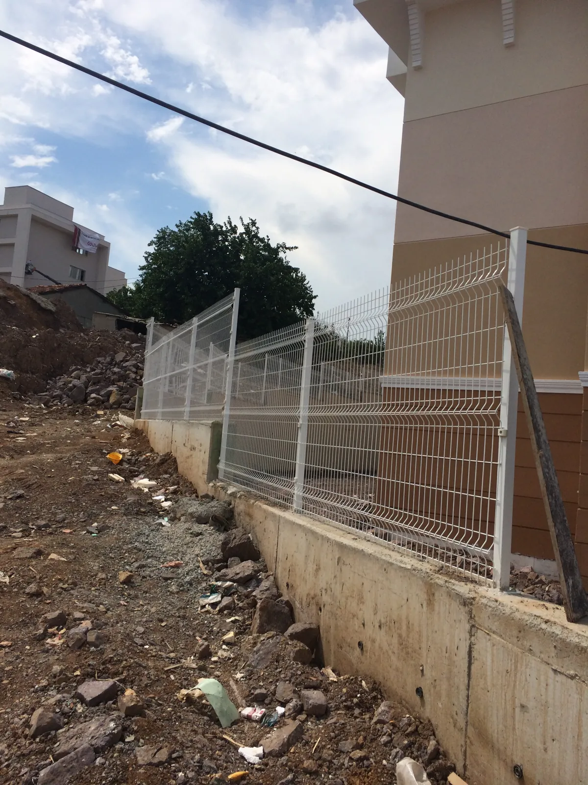 Panel Fence Applications field application