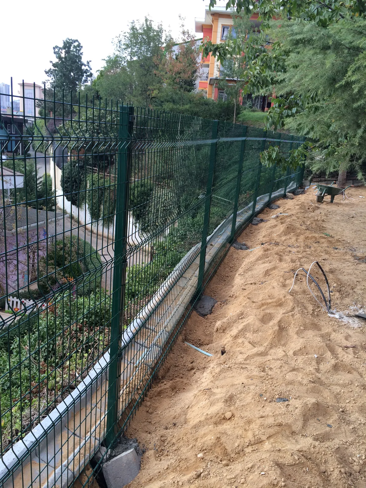 Panel Fence Applications field application