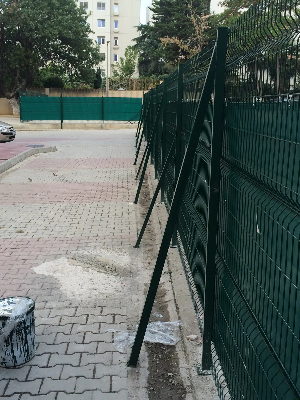 Panel Fence Applications field application