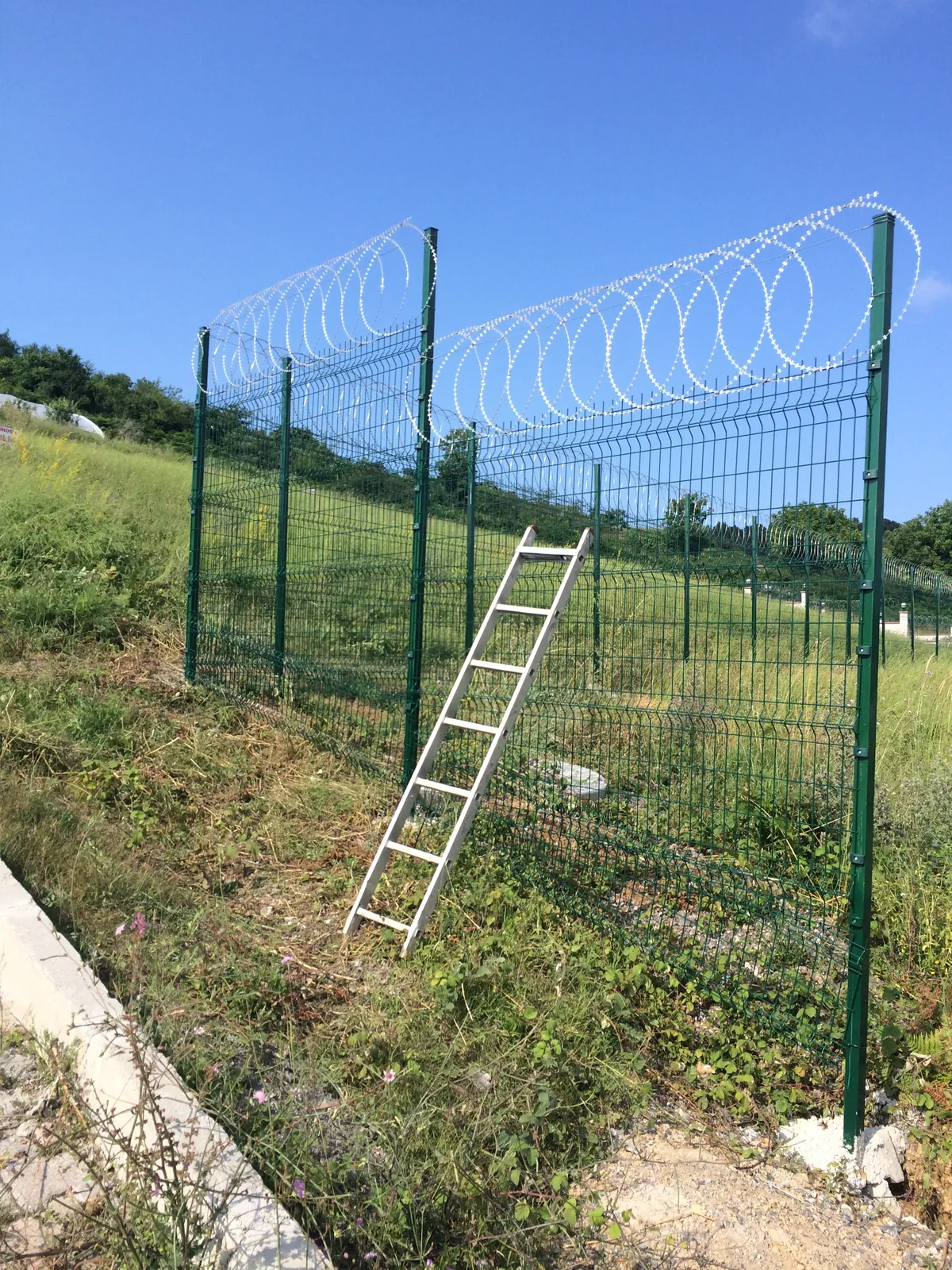 Panel Fence Applications field application