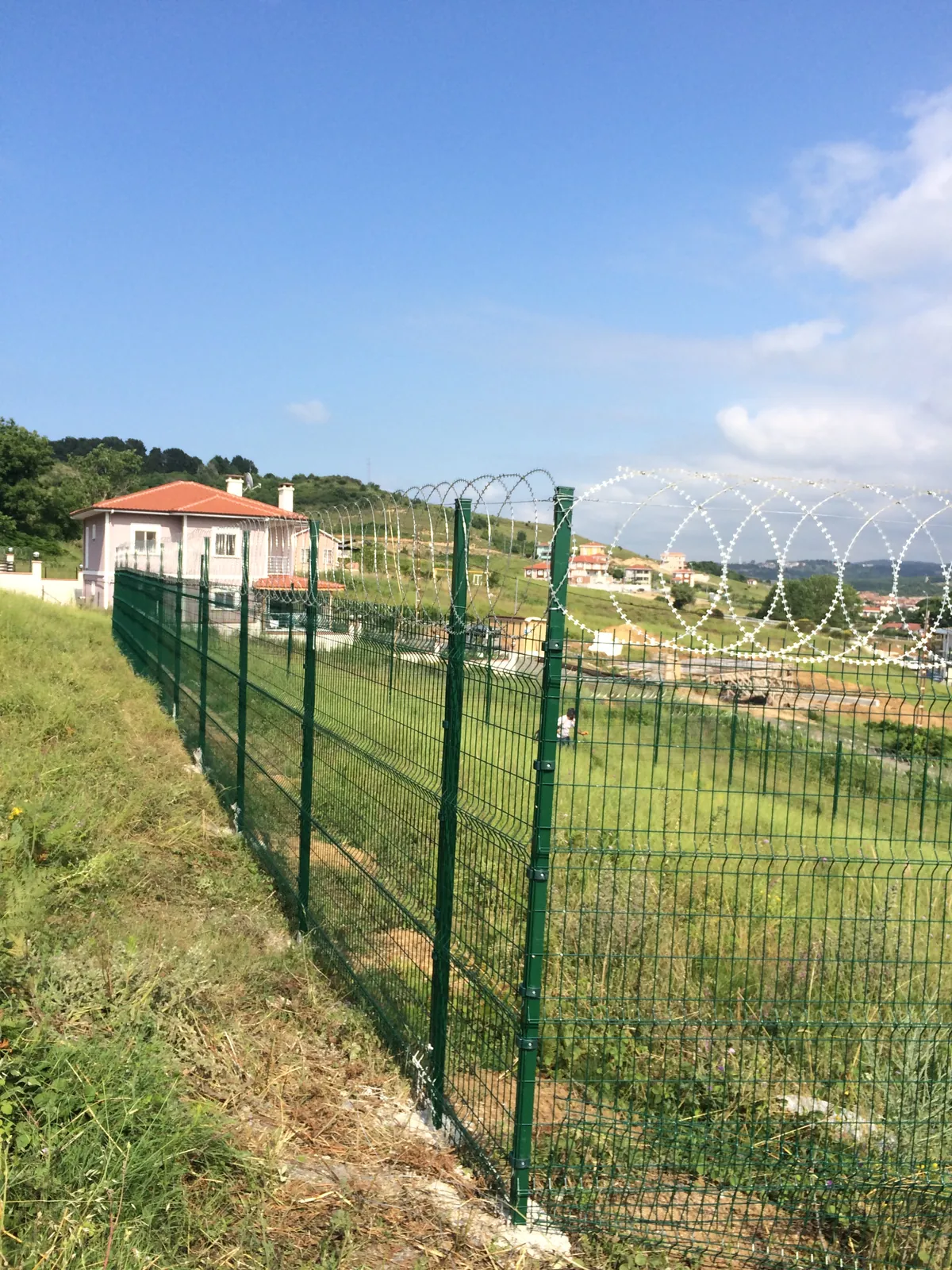 Panel Fence Applications field application