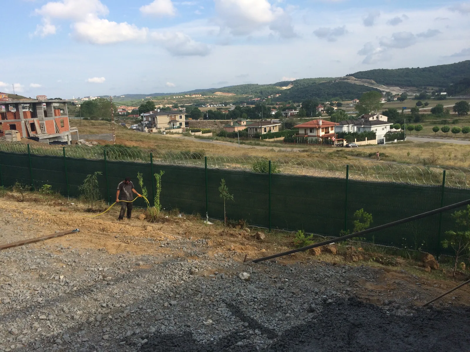 Panel Fence Applications field application
