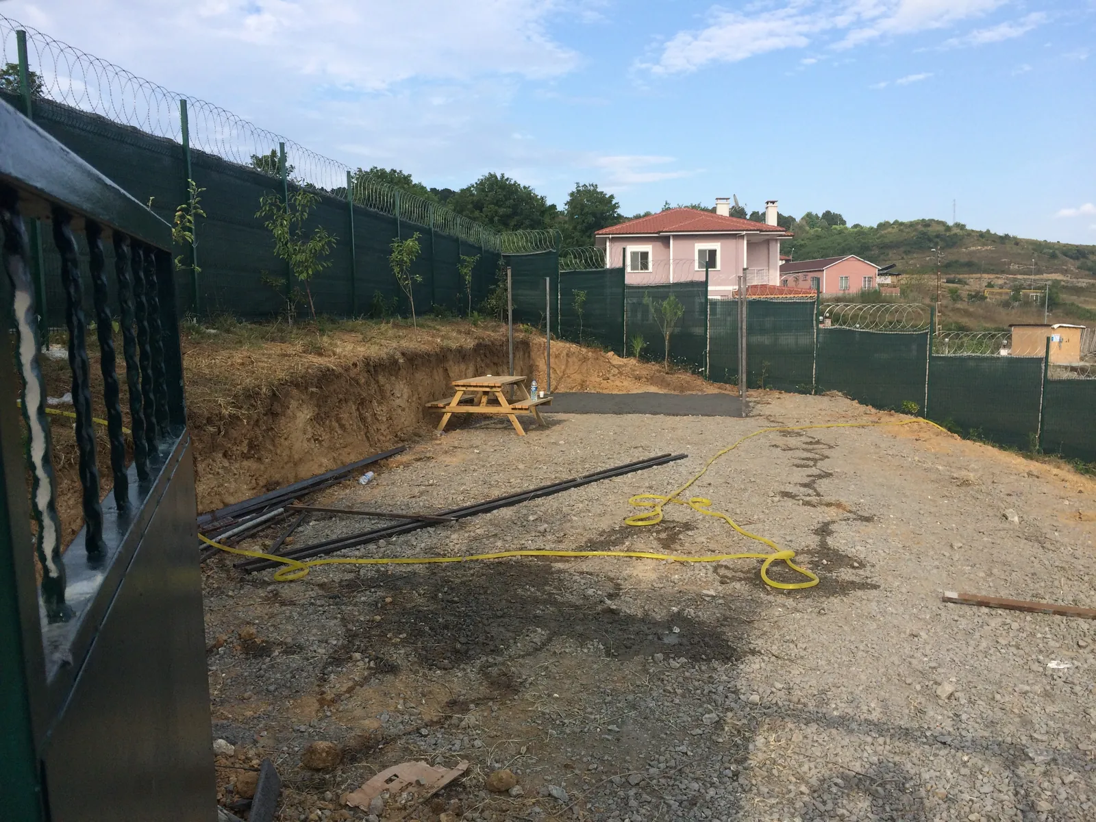Panel Fence Applications field application
