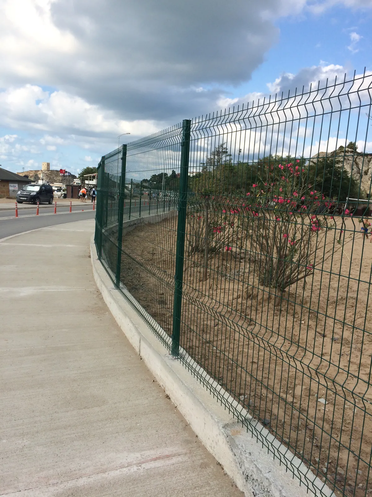 Panel Fence Applications field application