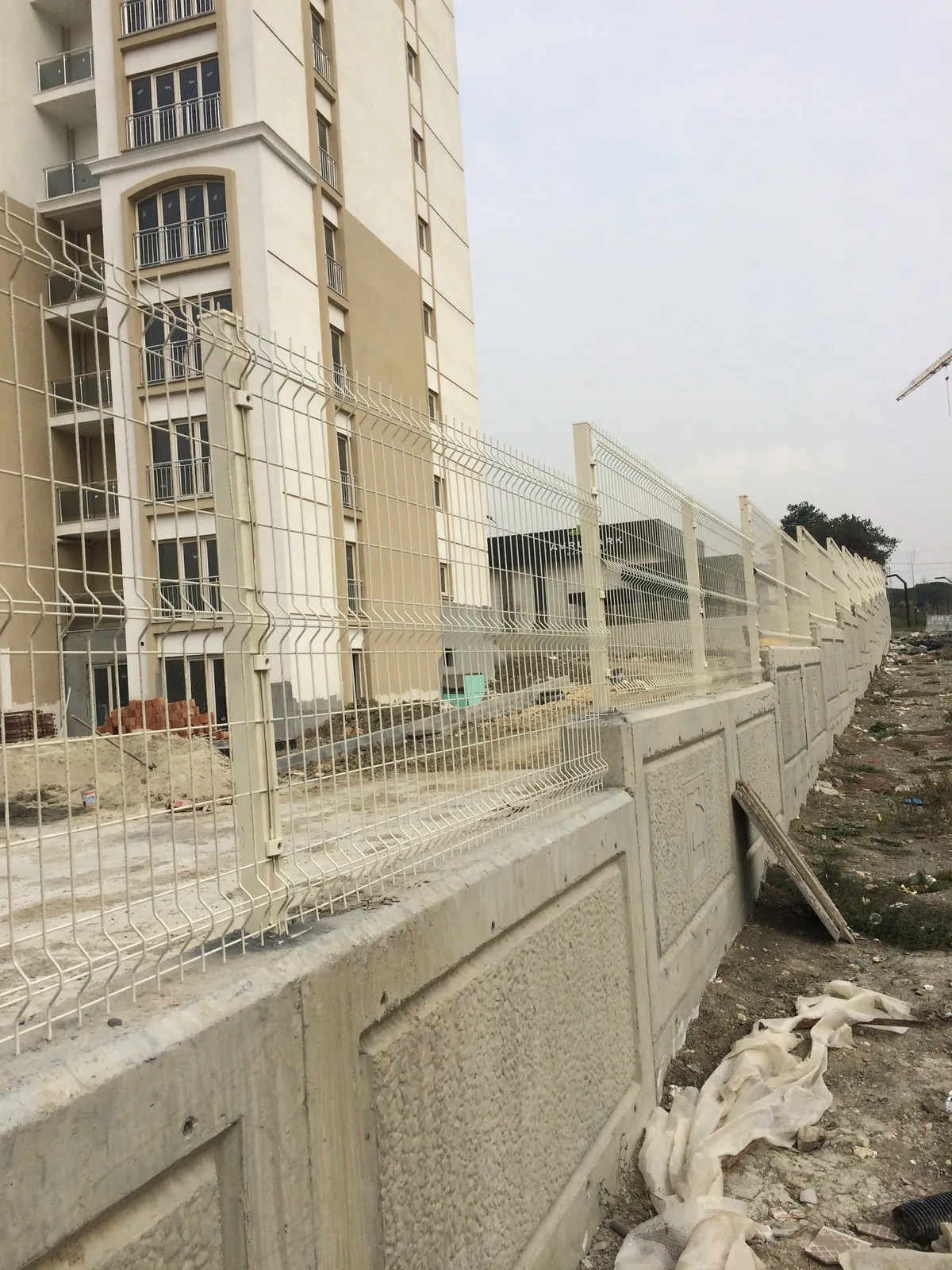 Panel Fence Applications field application