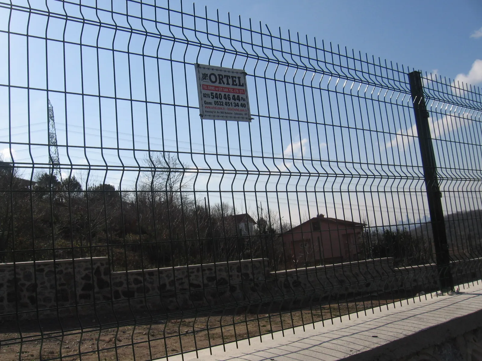 Panel Fence Applications field application