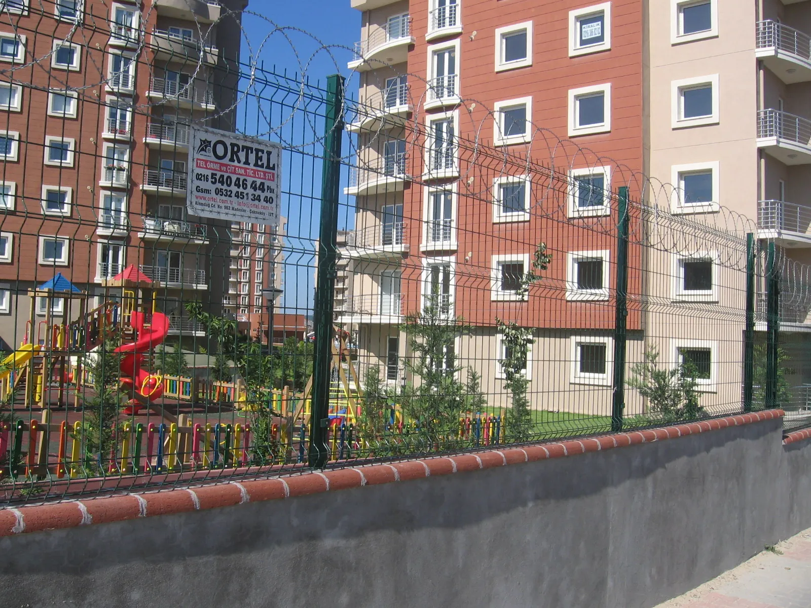Panel Fence Applications field application