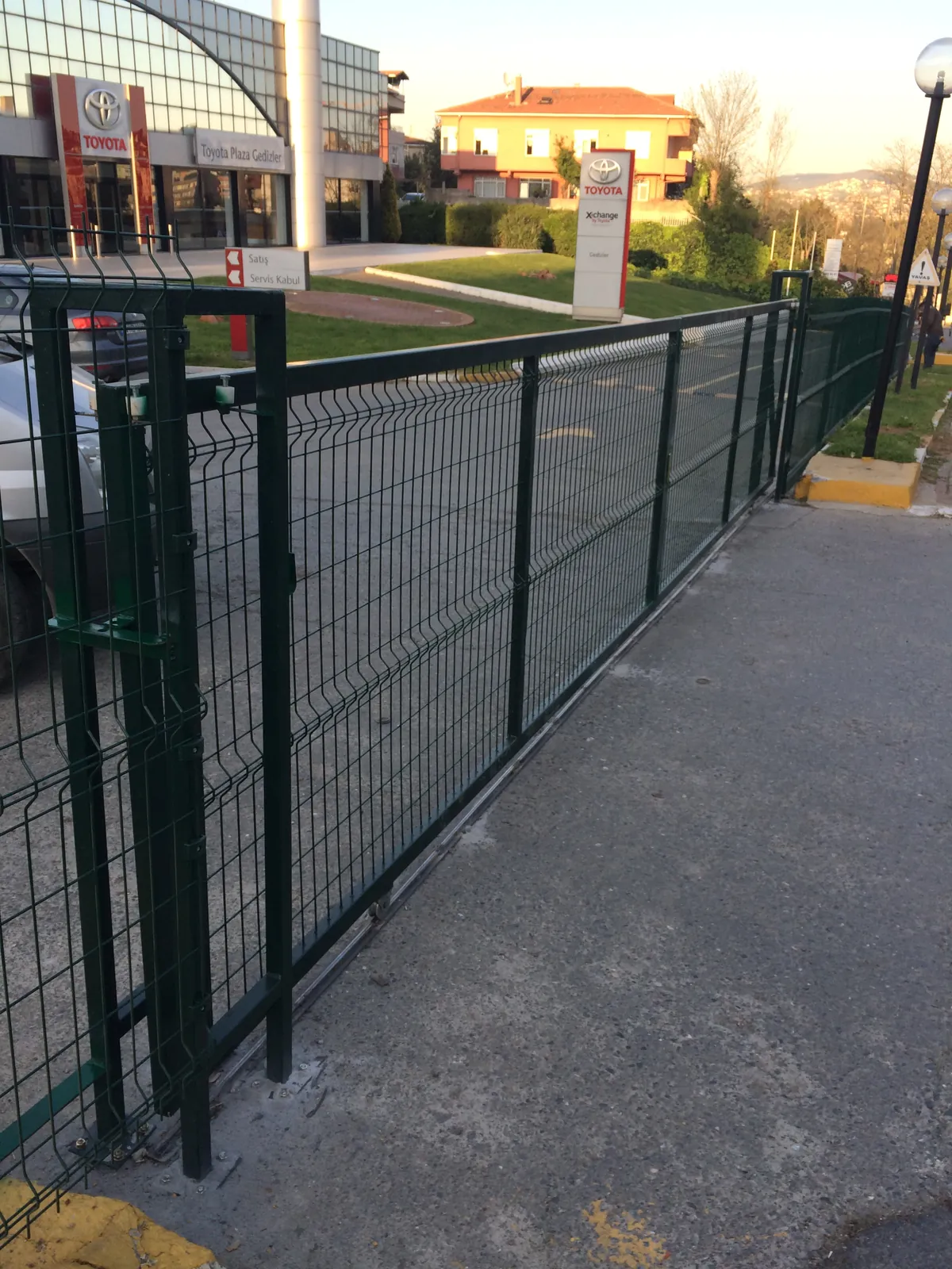 Panel Fence Applications field application
