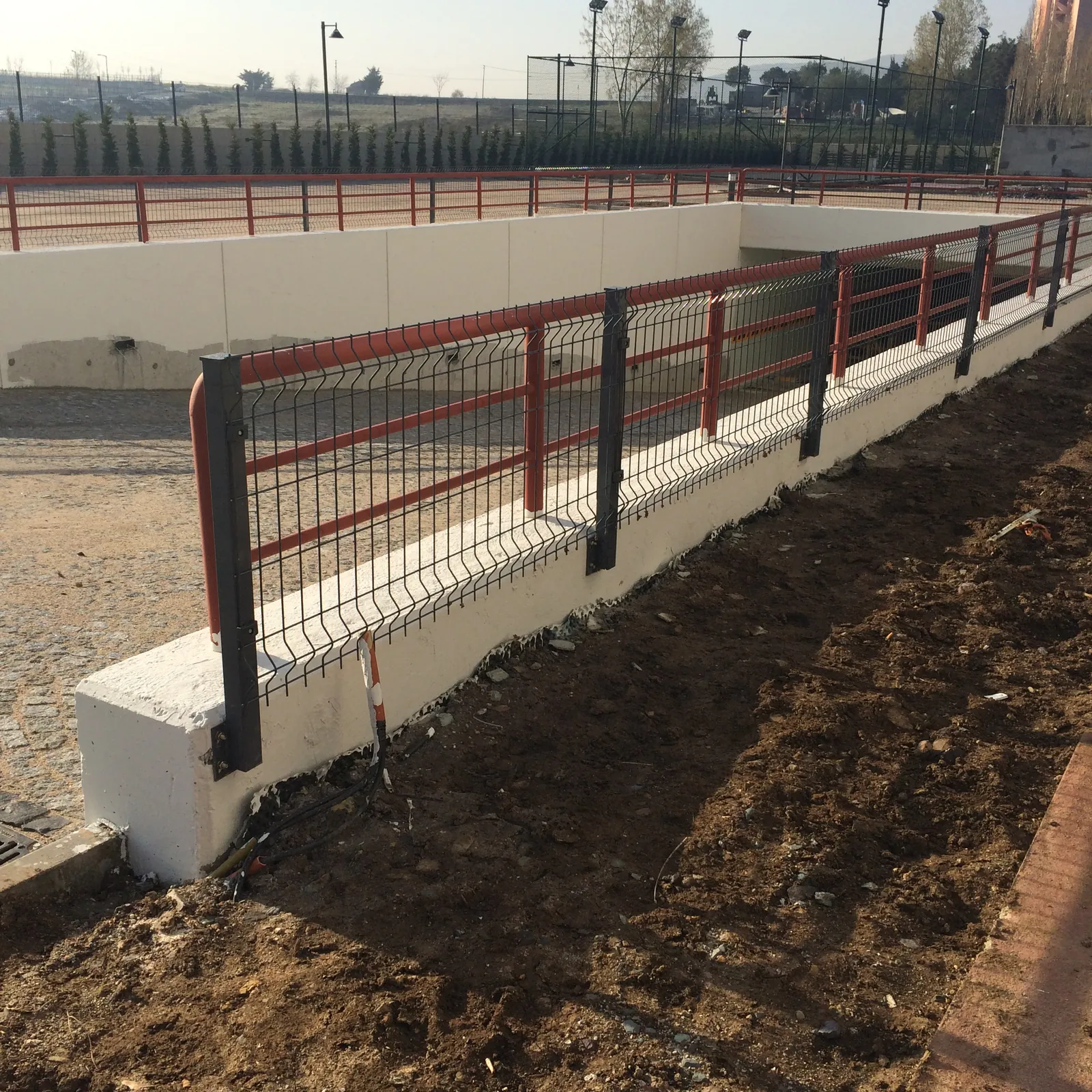 Panel Fence Applications field application