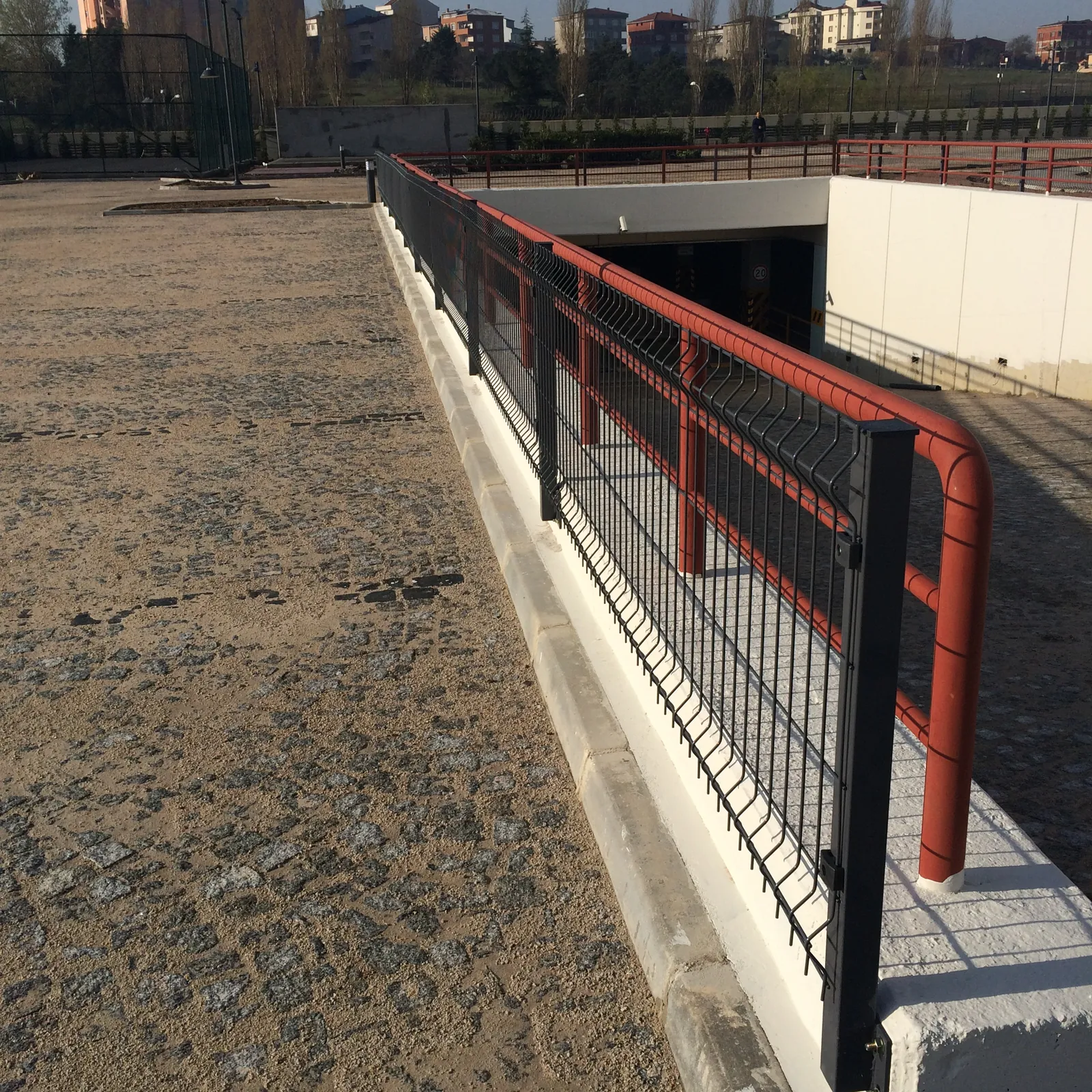 Panel Fence Applications field application