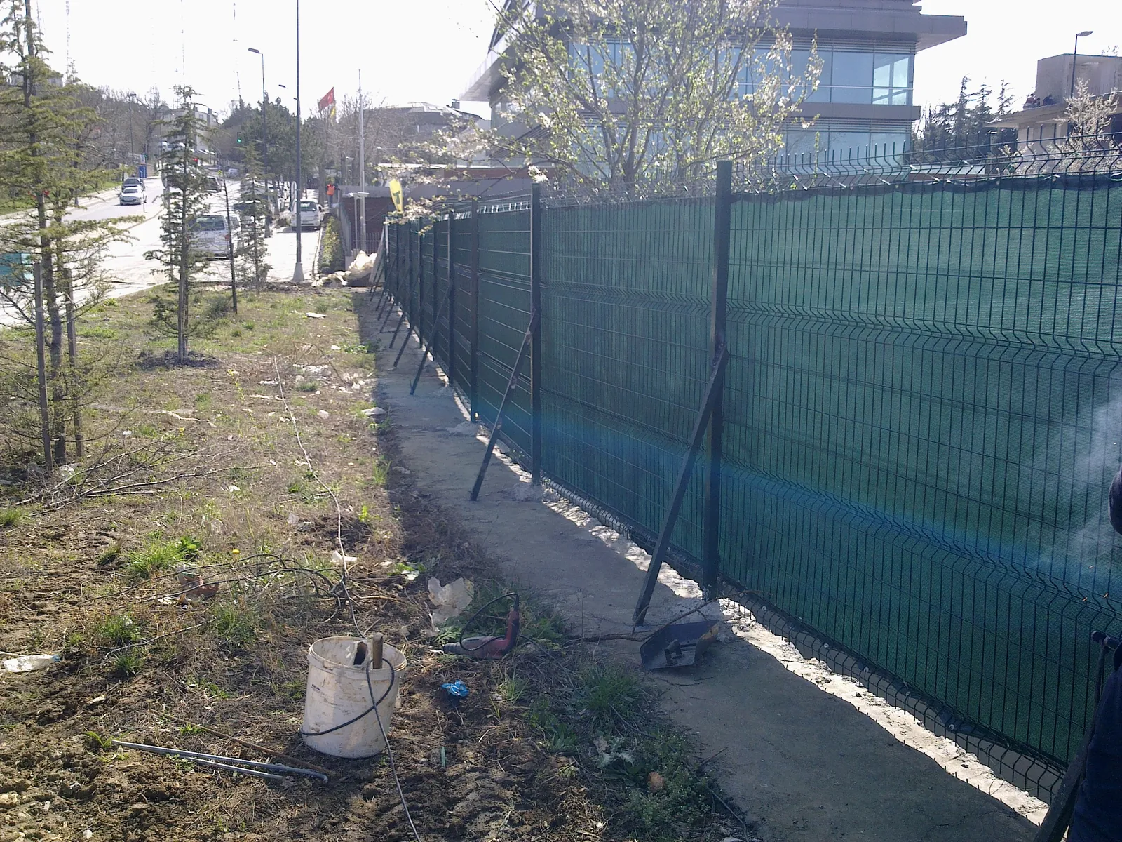 Panel Fence Applications field application