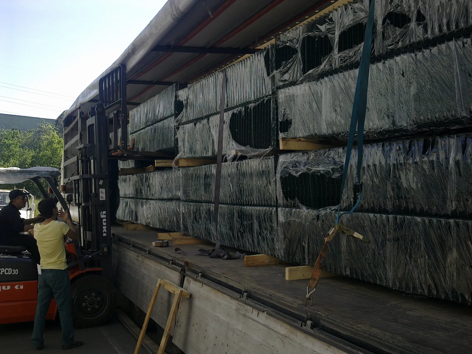 Panel Fence Applications field application