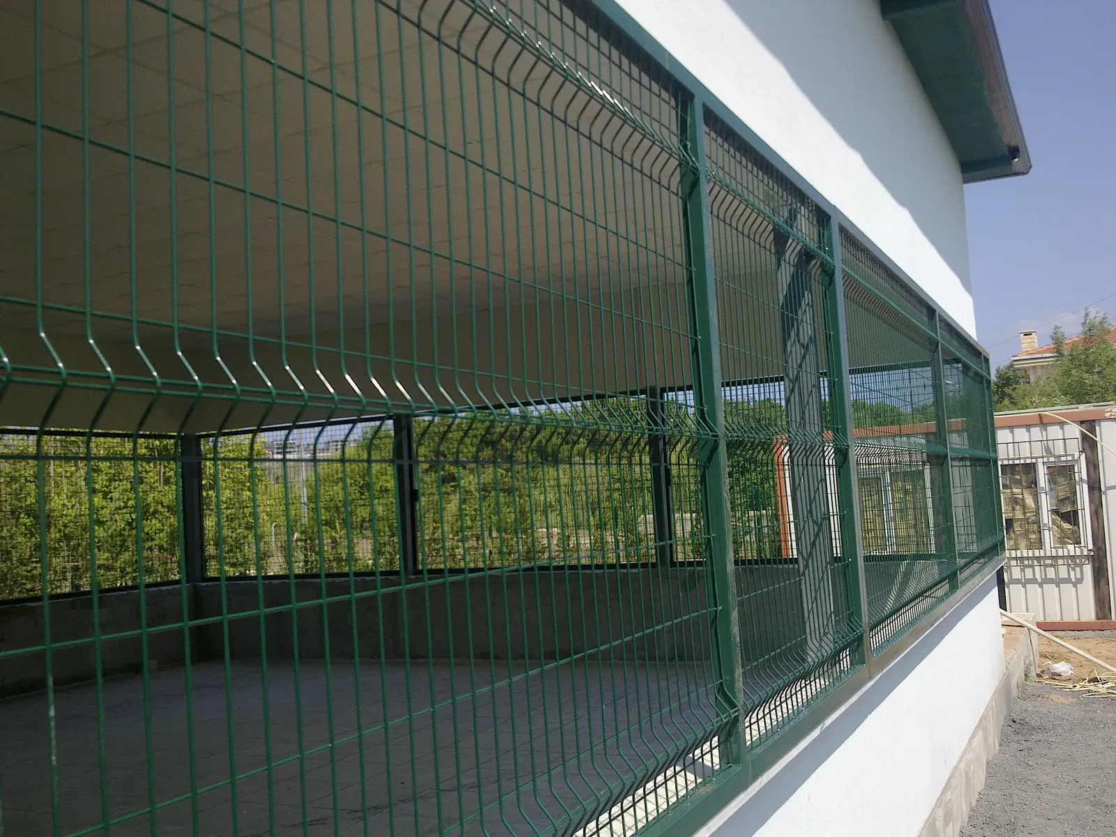 Panel Fence Applications field application