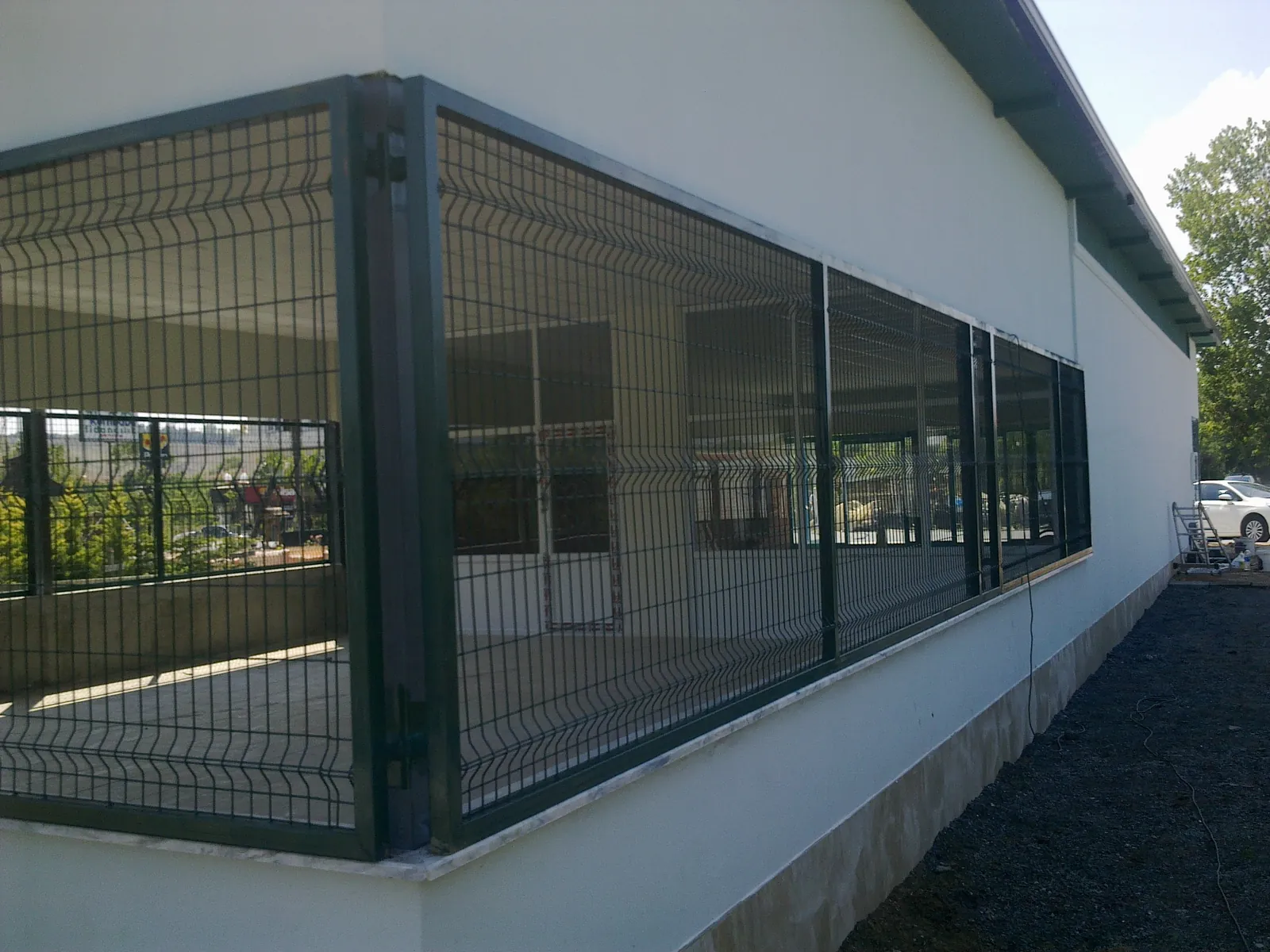 Panel Fence Applications field application