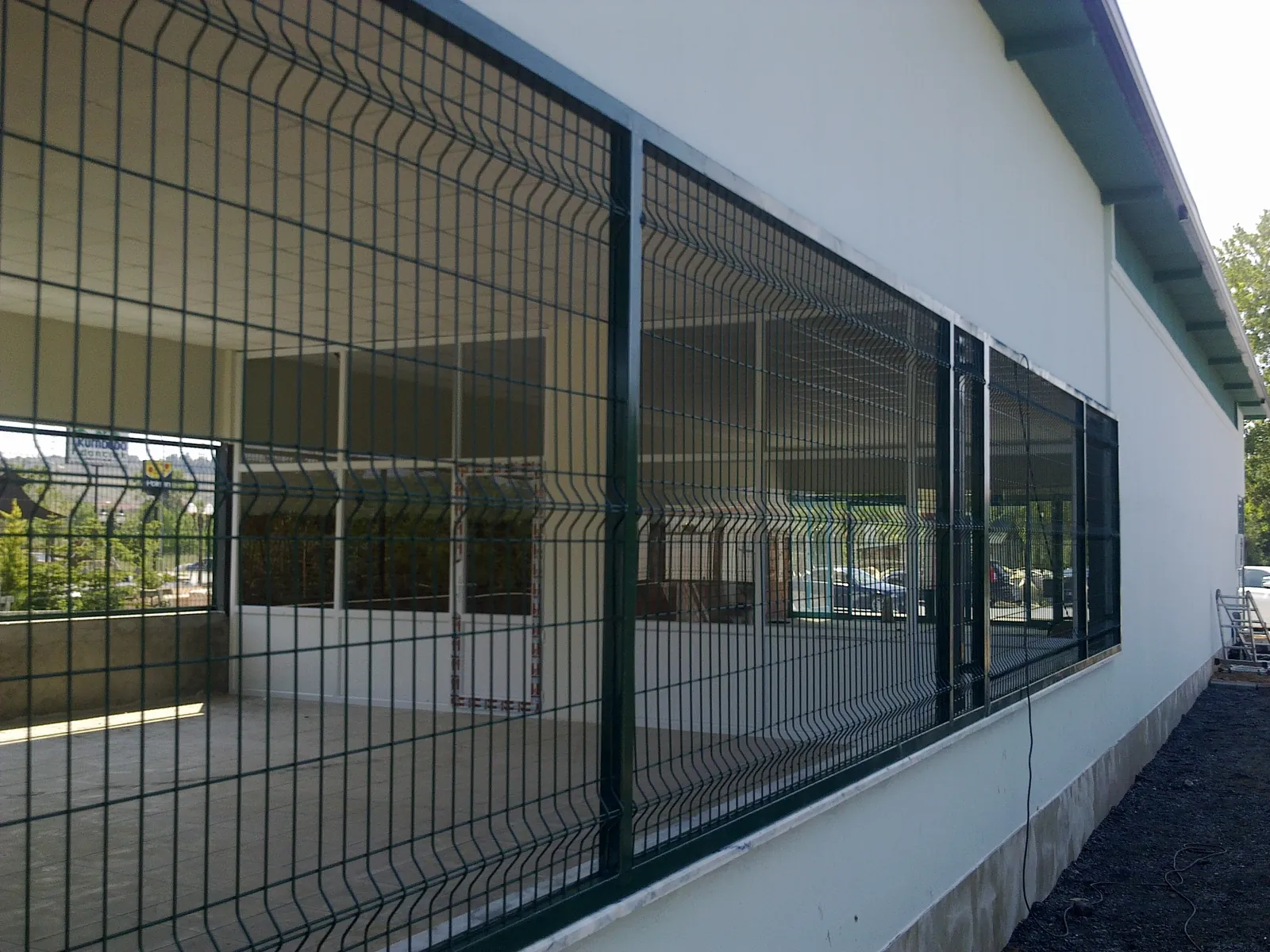 Panel Fence Applications field application