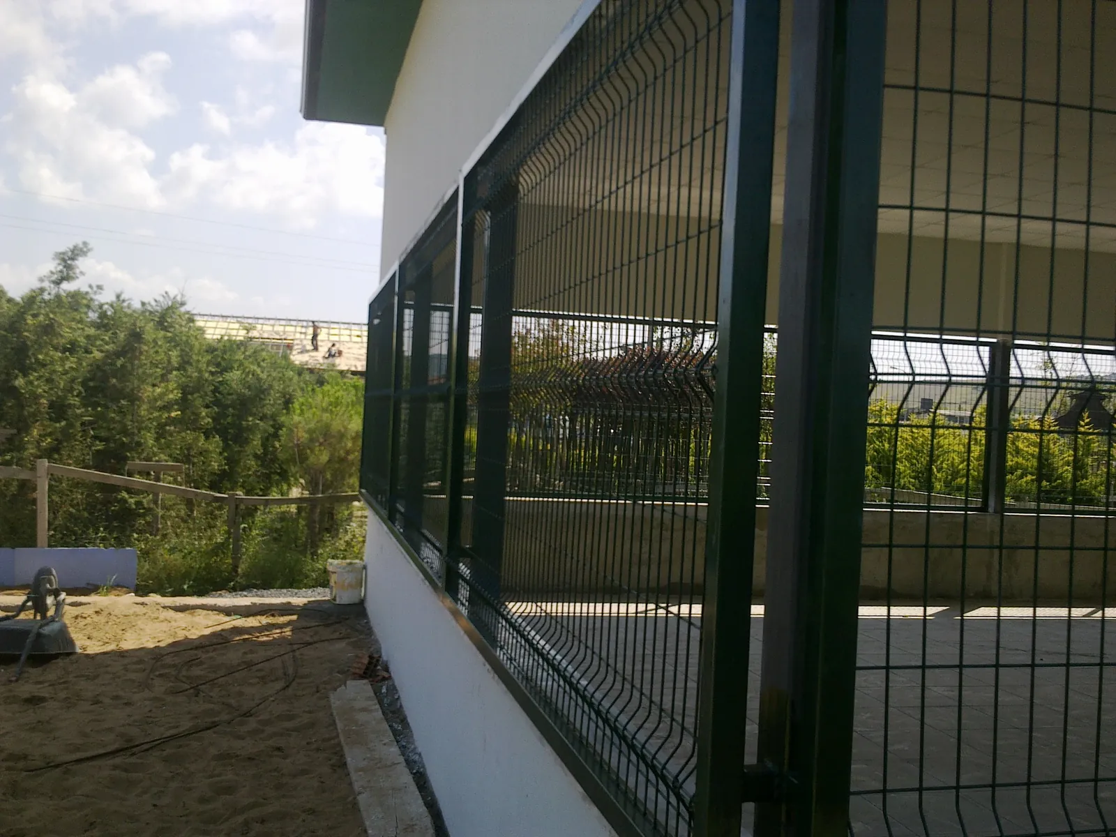 Panel Fence Applications field application