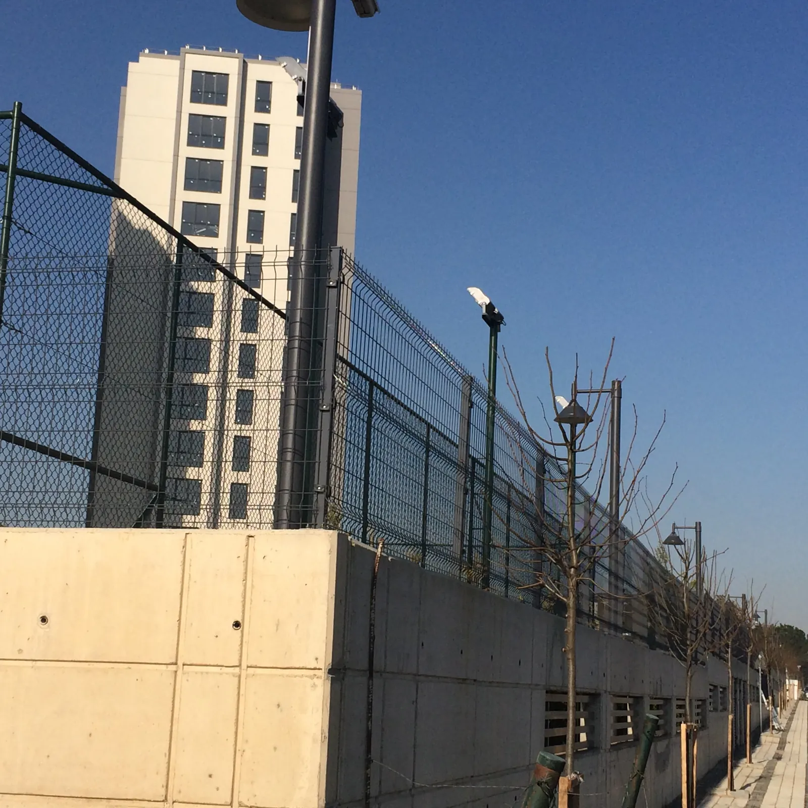 Panel Fence Applications field application