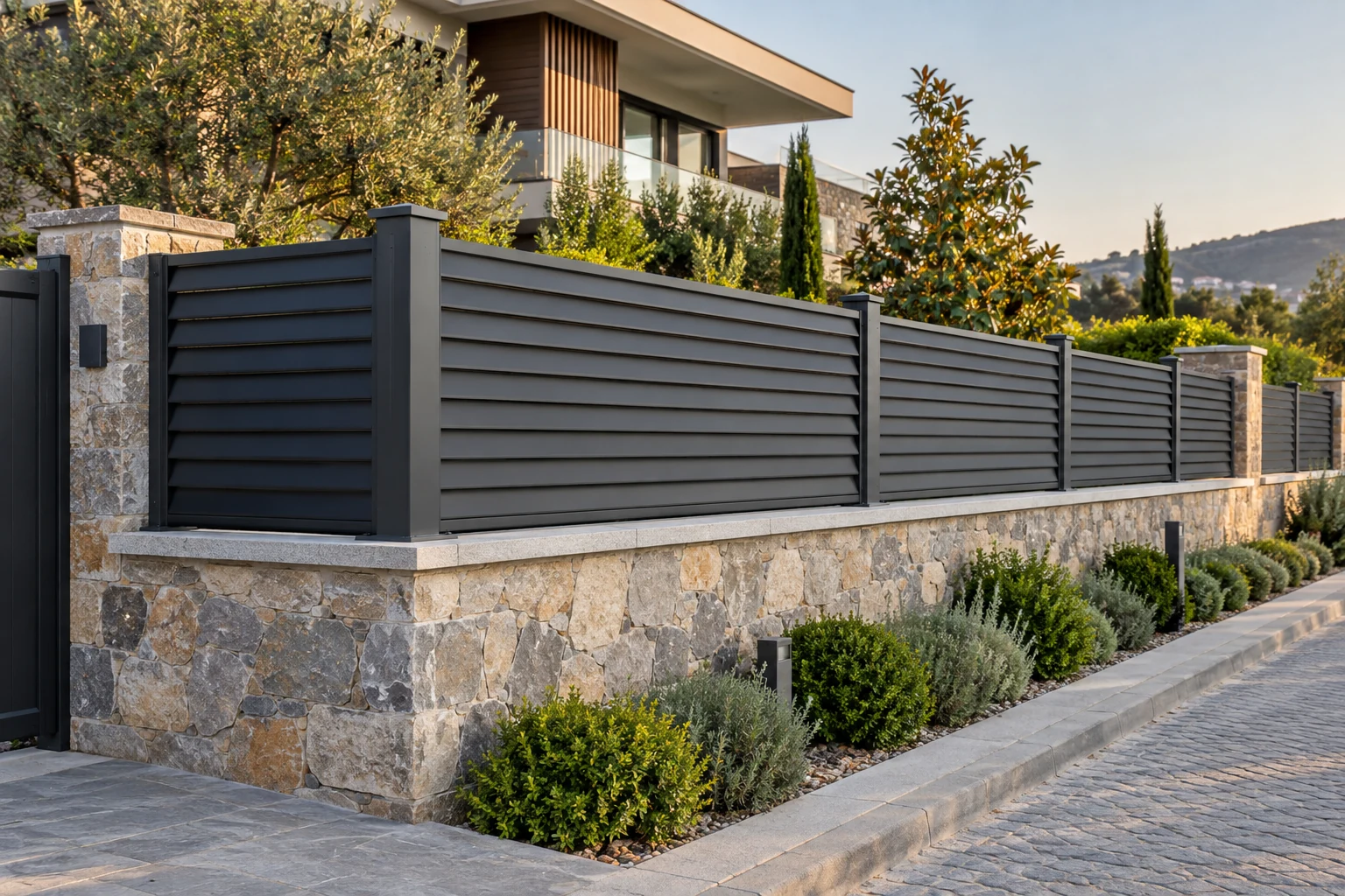 Louver Fence Applications